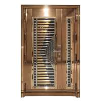 Cheap Price Superior Security Steel Door Entrance Safety Door Design